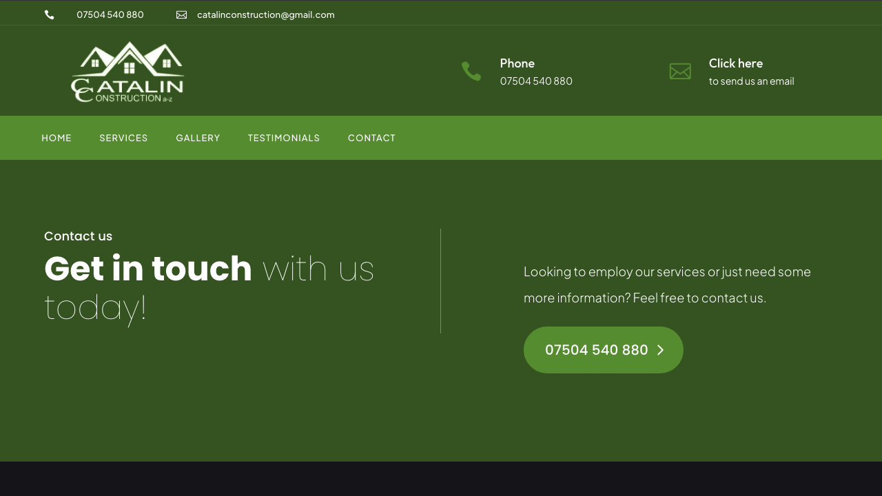 CATALIN CONSTRUCTION GROUP LIMITED website preview