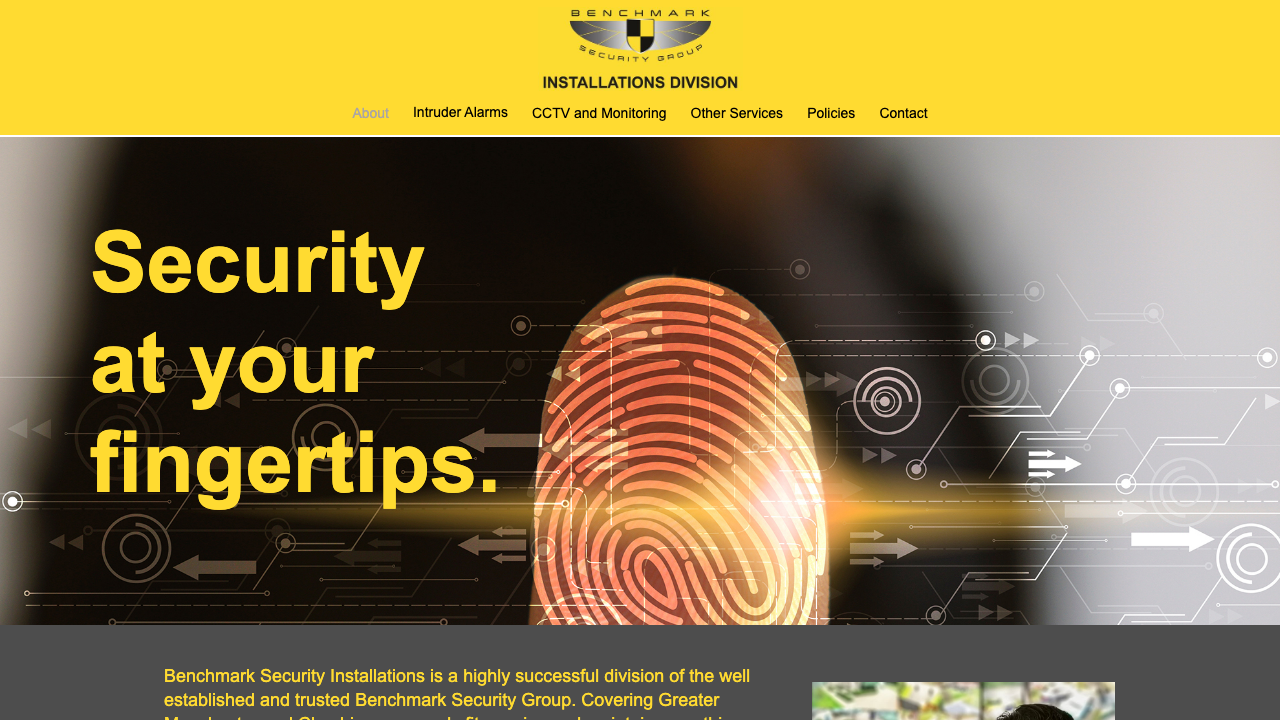 BENCHMARK SECURITY INSTALLATIONS LIMITED website preview