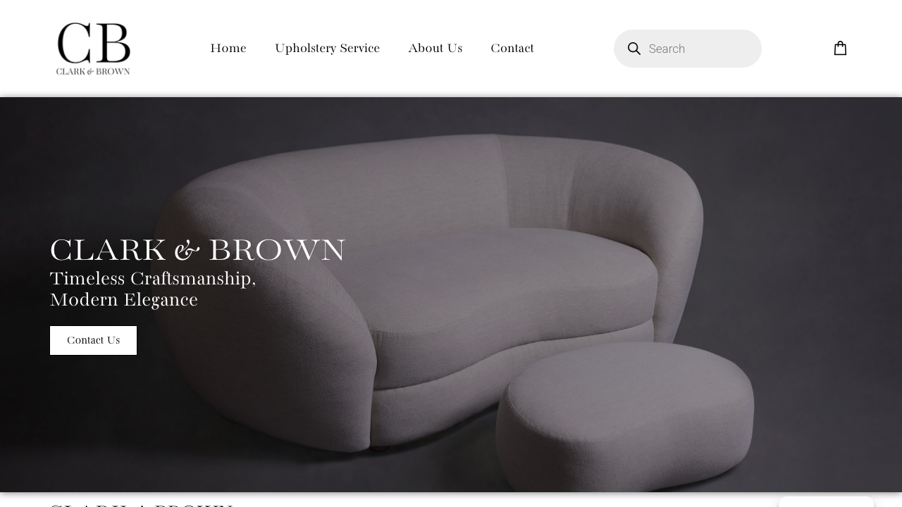 CLARK AND BROWN LTD website preview