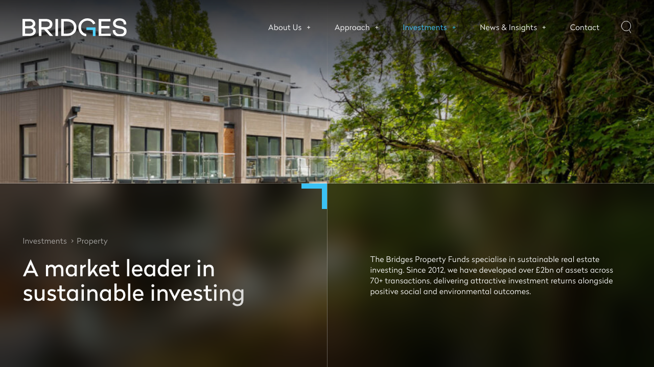 BRIDGES PROPERTY LIMITED website preview