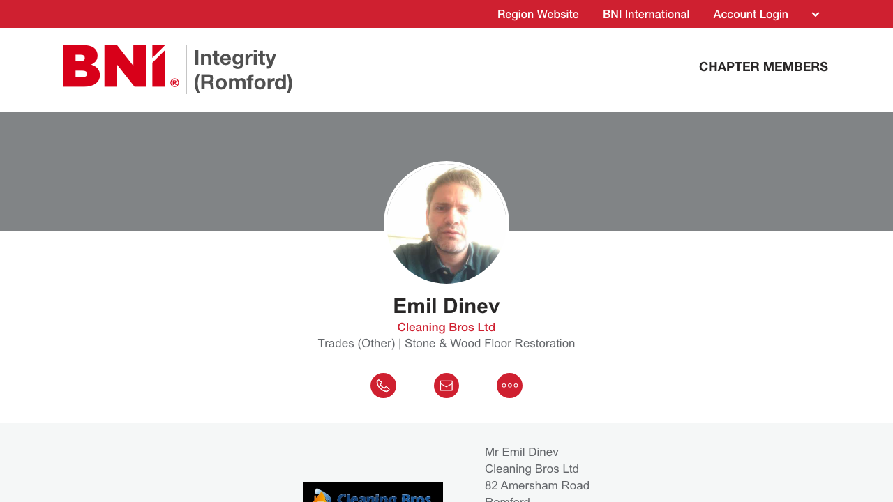 CHP INTERIORS LTD website preview