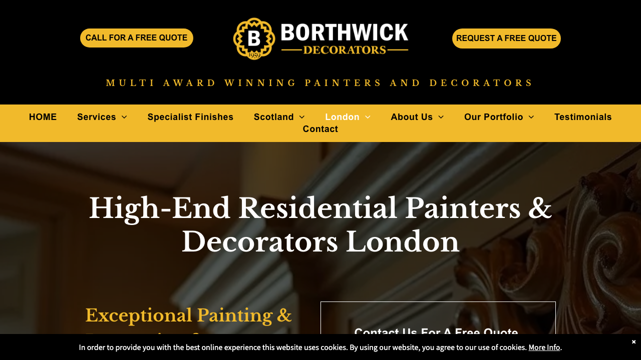 BEYOND DECORATORS LTD website preview