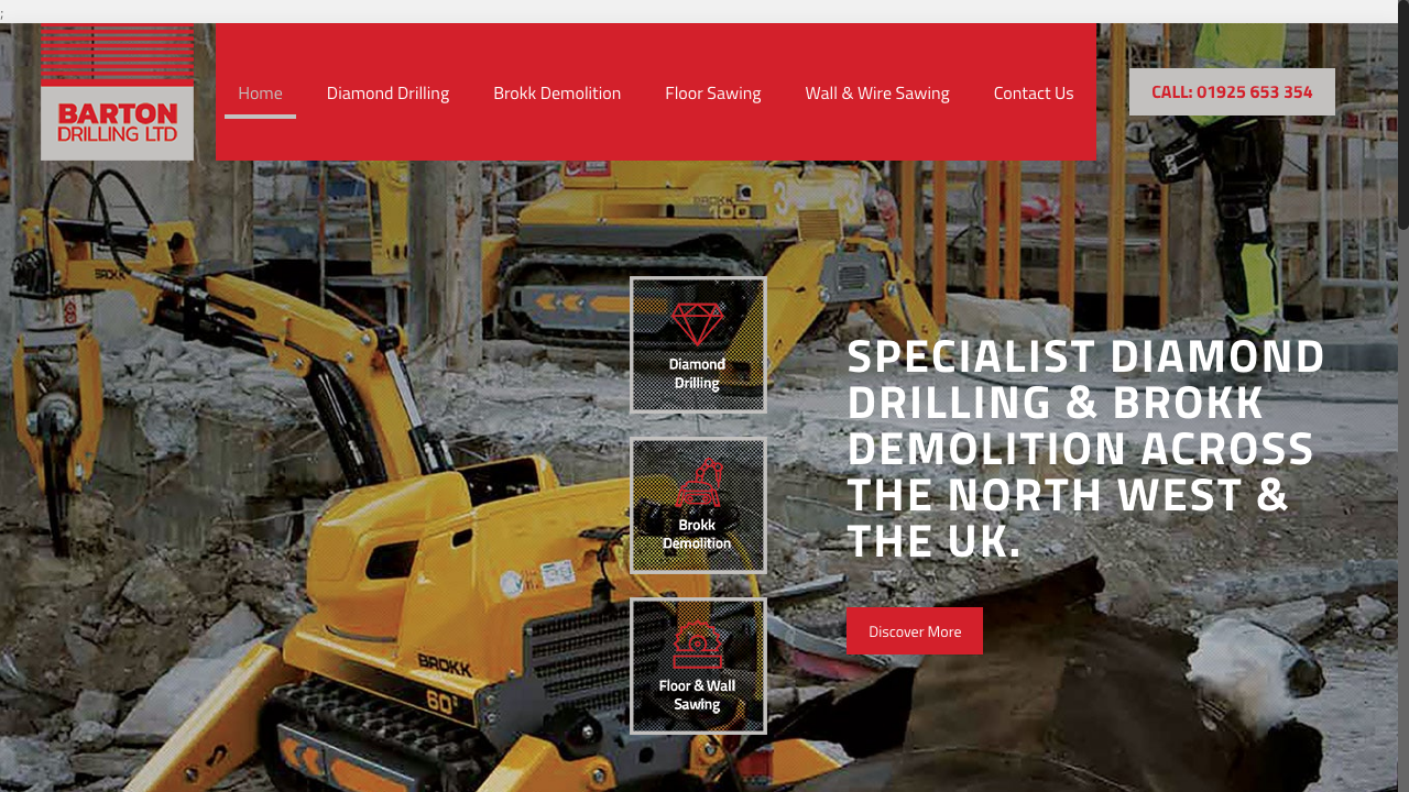 BARTON DRILLING LIMITED website preview