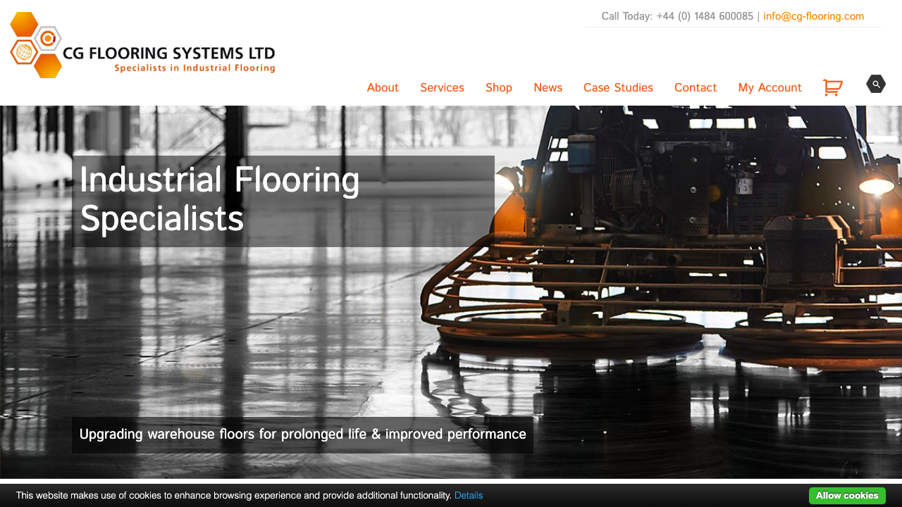 CG FLOORING SOLUTIONS LTD website preview