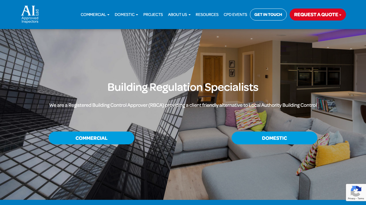 BUILDING REGULATIONS APPROVAL SERVICES LIMITED website preview