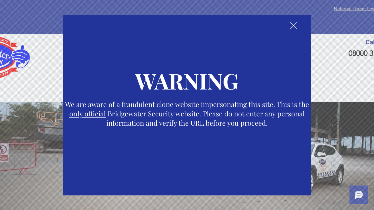 BRIDGEWATER SECURITY LIMITED website preview