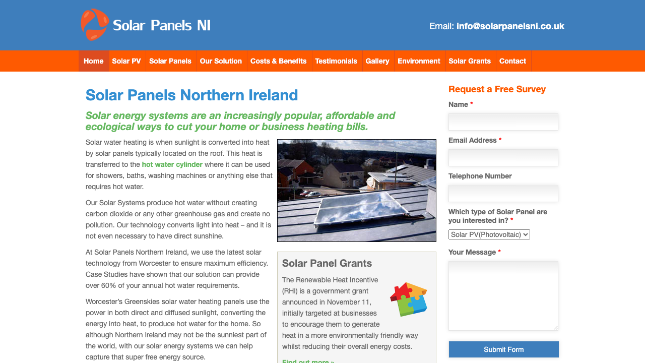 BENBURB RENEWABLES LTD website preview