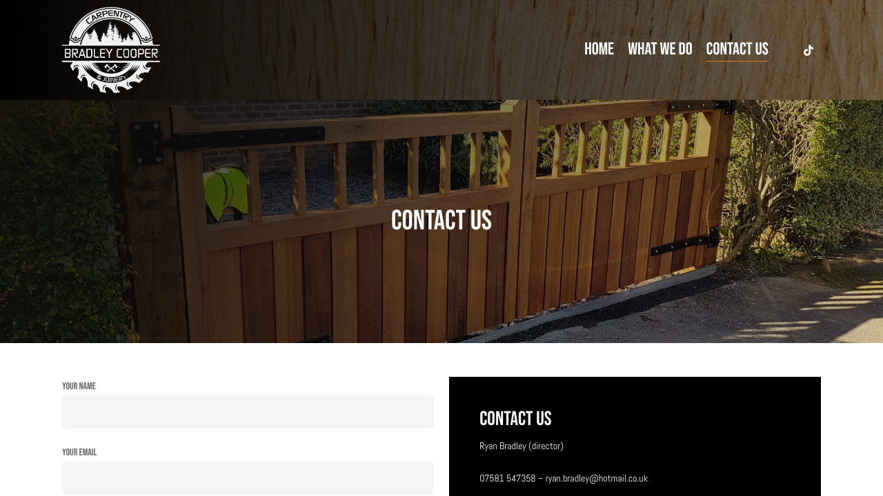 BRAD COOPER REFINISHING LTD website preview