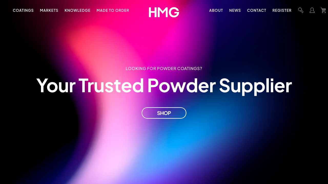 H.M.G. POWDER COATINGS LIMITED website preview