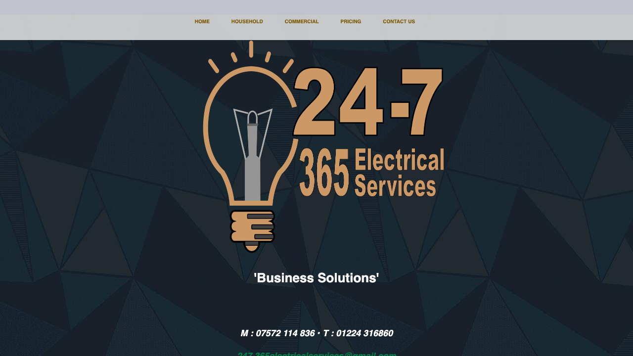 24-7 365 ELECTRICAL SERVICES LIMITED website preview