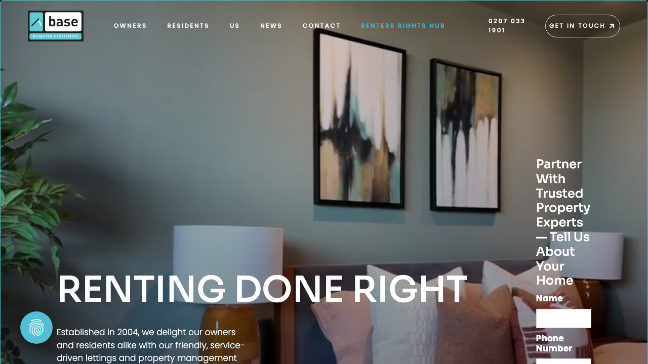 BASE PROPERTY LIMITED website preview