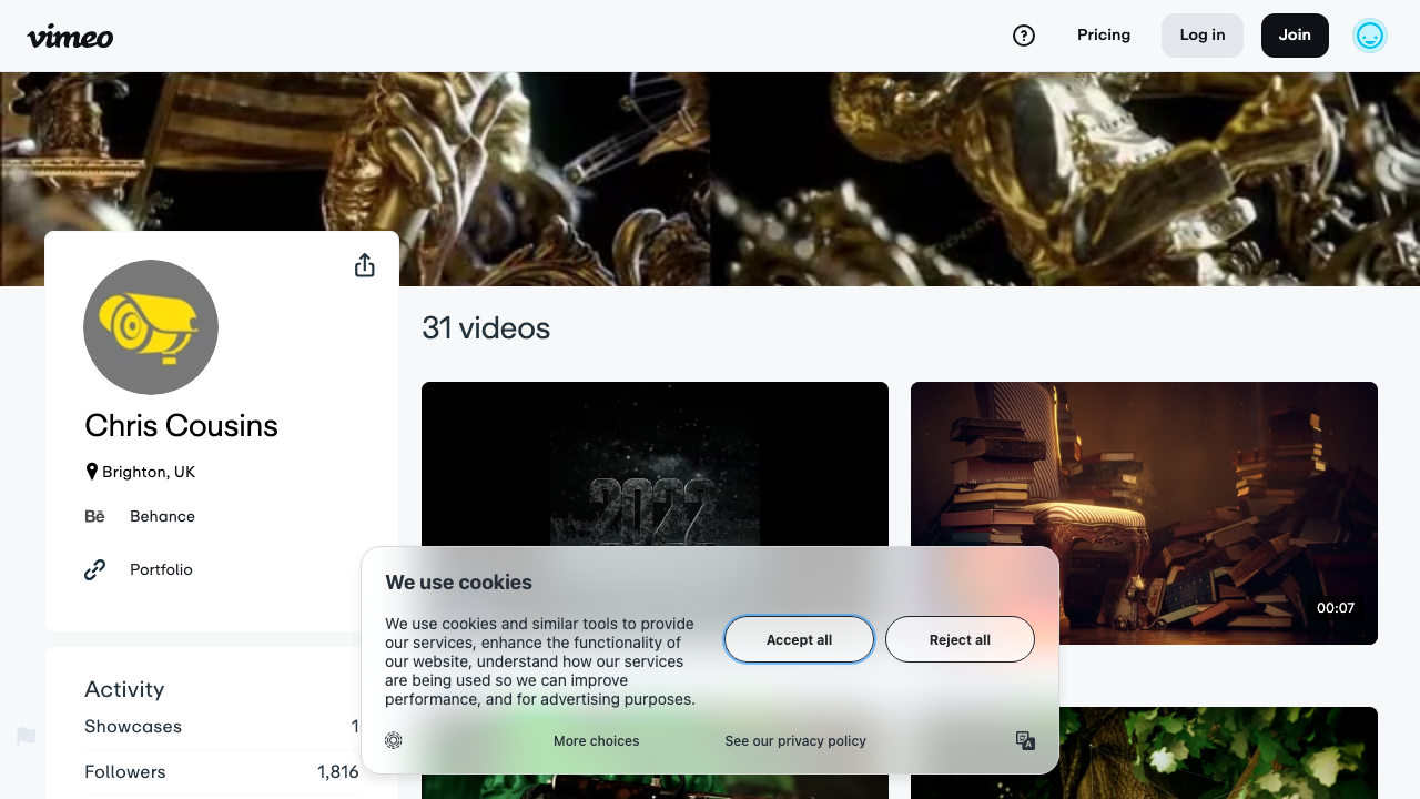 CHRIS COUSINS LIMITED website preview