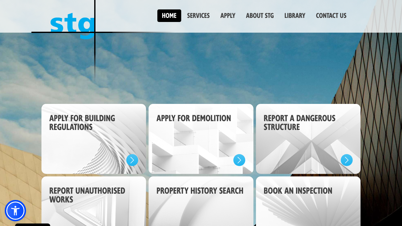 BUILDING STG LIMITED website preview