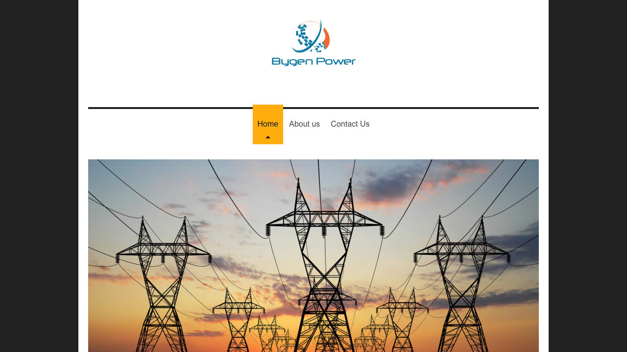 BYGEN POWER LIMITED website preview