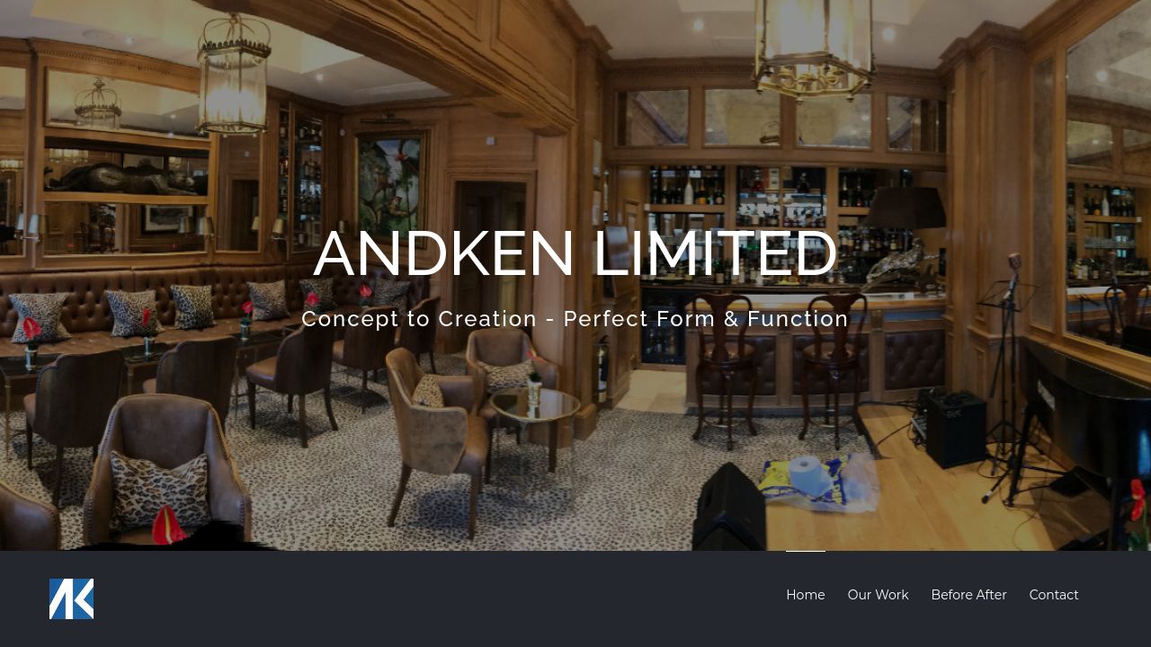 ANDKEN LIMITED website preview