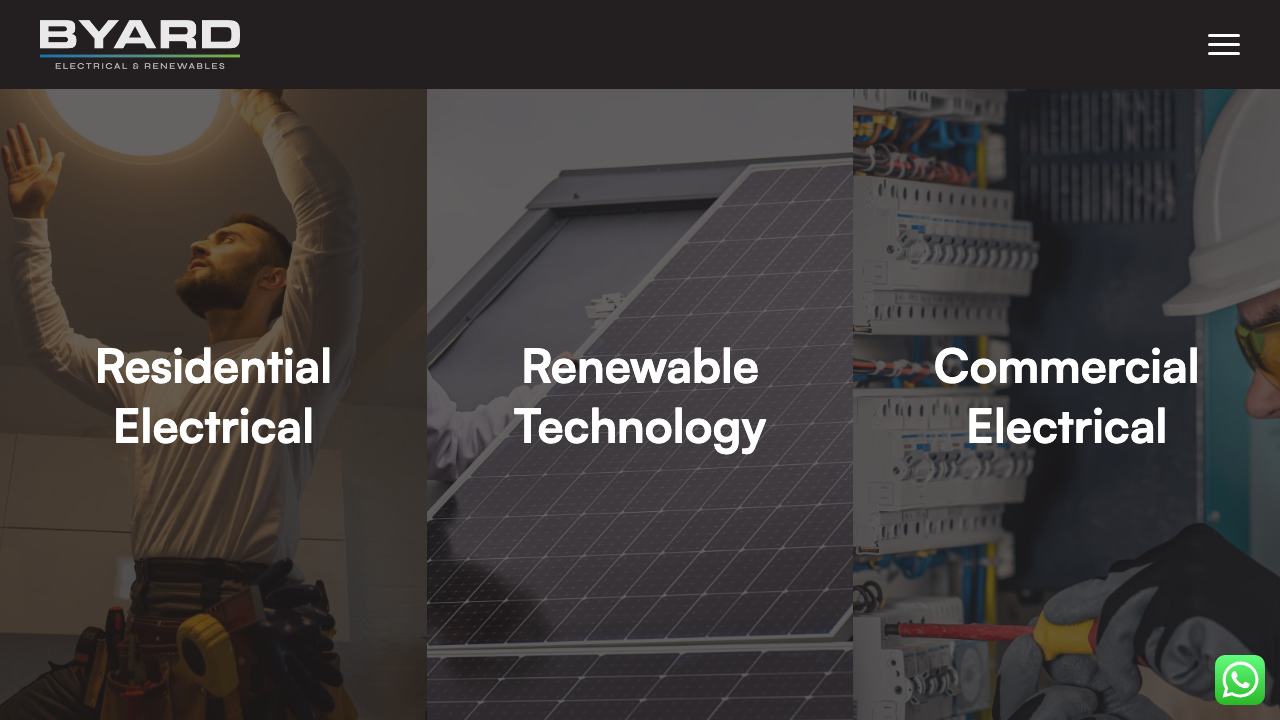 BYARD ELECTRICAL & RENEWABLES LTD website preview