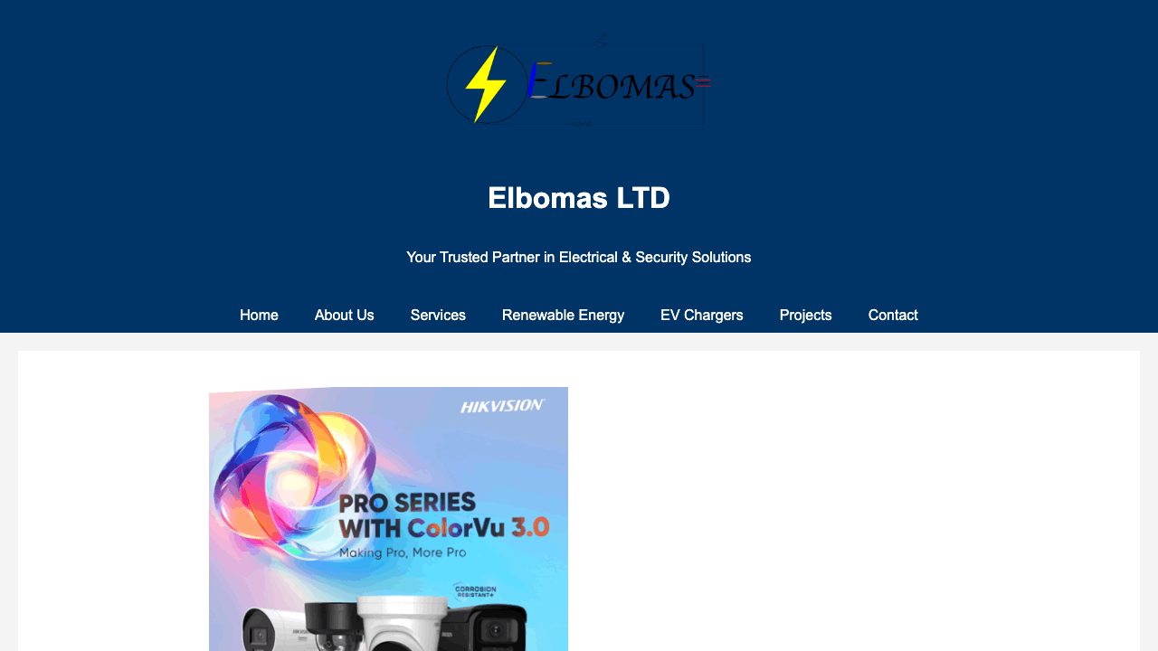 ELBOMAS LIMITED website preview