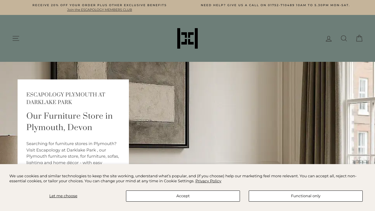 ESCAPOLOGY HOME LTD website preview