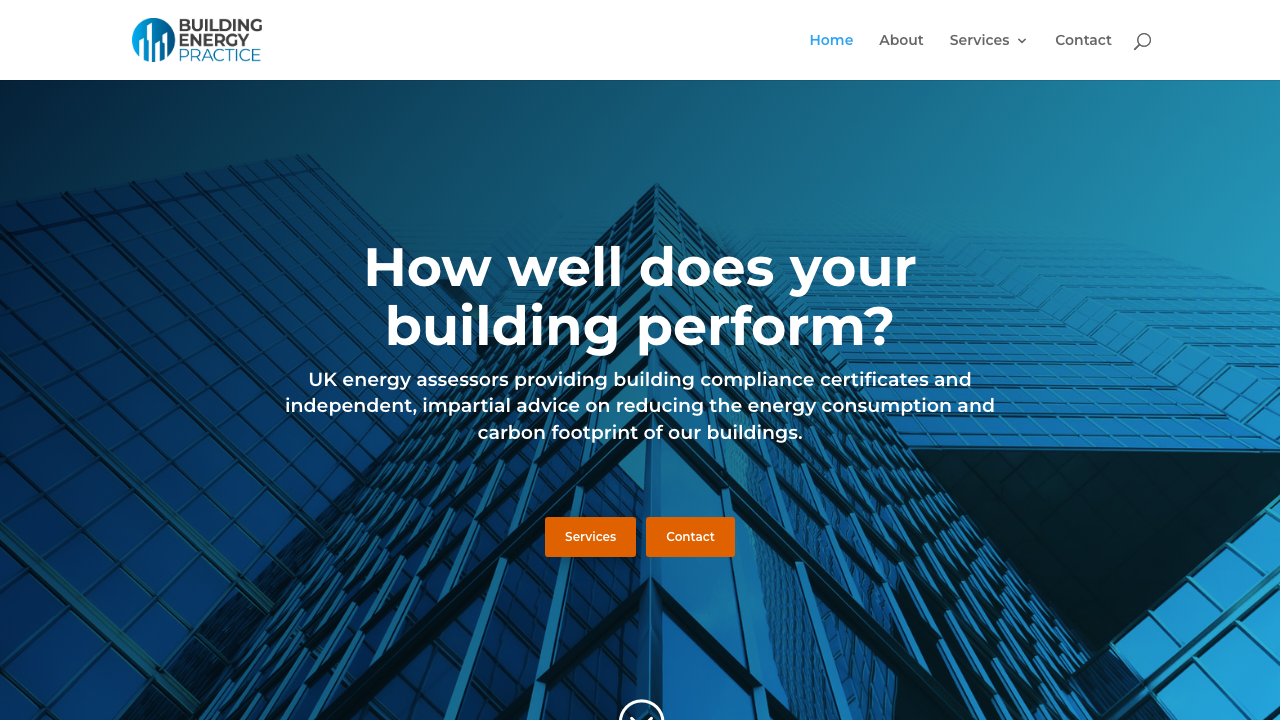 BUILDING ENERGY PRACTICE LTD website preview