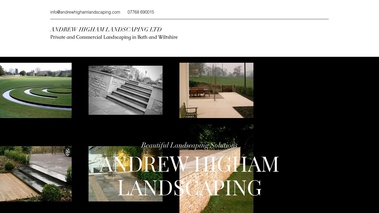 ANDREW HIGHAM LANDSCAPING LIMITED website preview