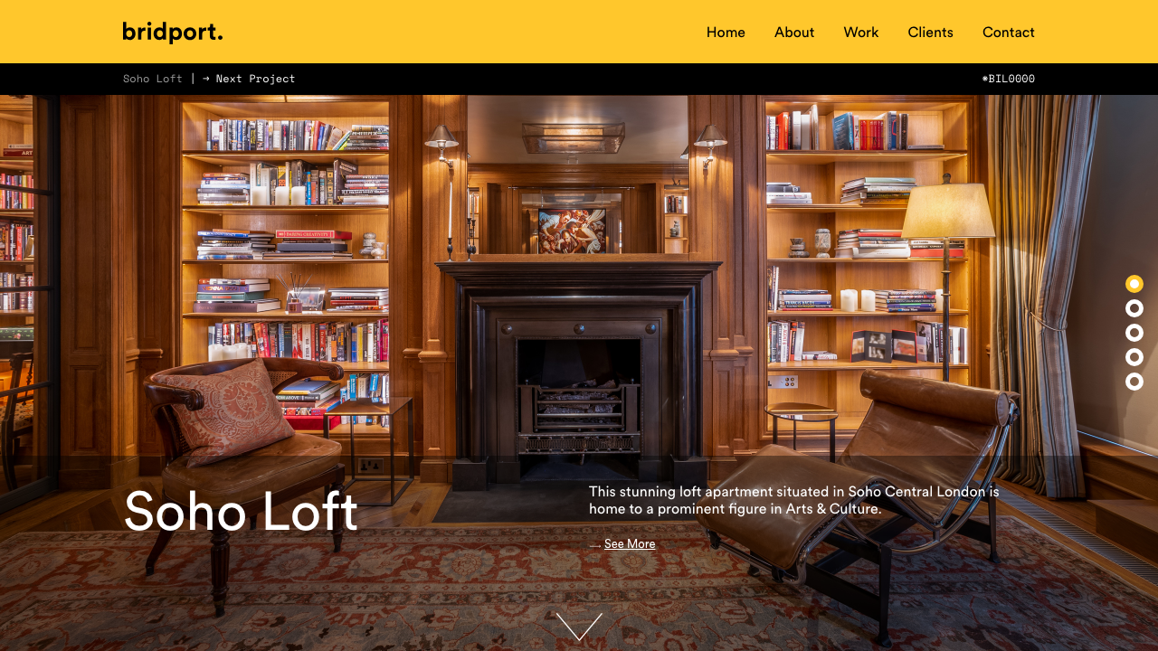 BRIDPORT INTERIORS LIMITED website preview