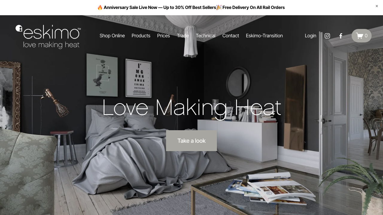 ESKIMO PRODUCTS LIMITED website preview