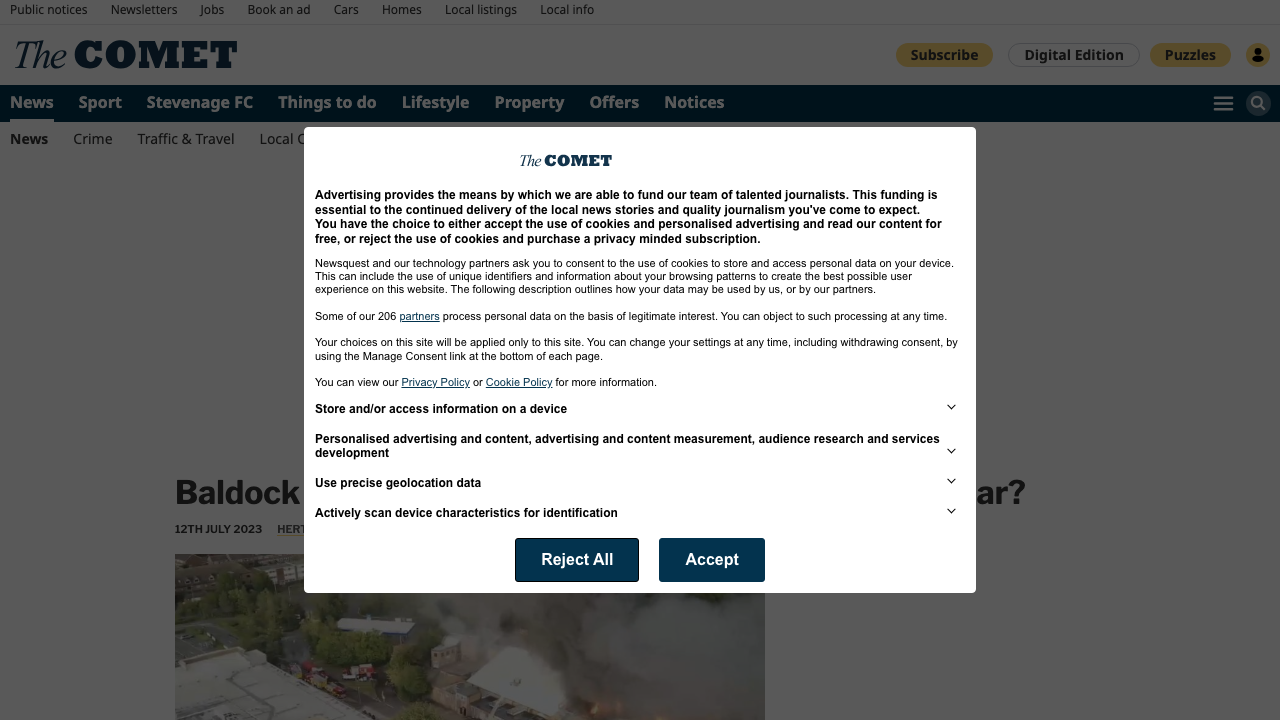 BALDOCK INDUSTRIAL RECOVERY LTD website preview