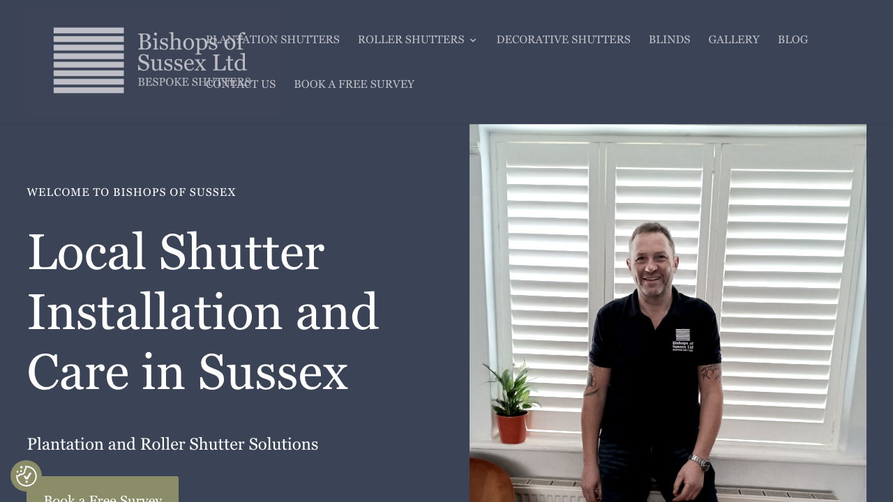 BISHOPS OF SUSSEX LIMITED website preview