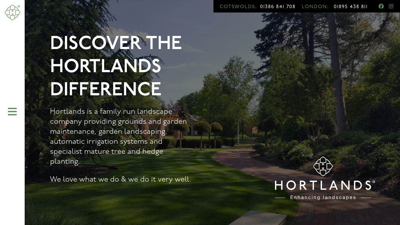 HORTLANDS LTD website preview