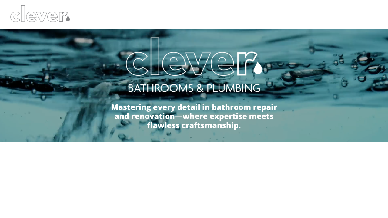 CLEVER BATHROOMS & PLUMBING LIMITED website preview