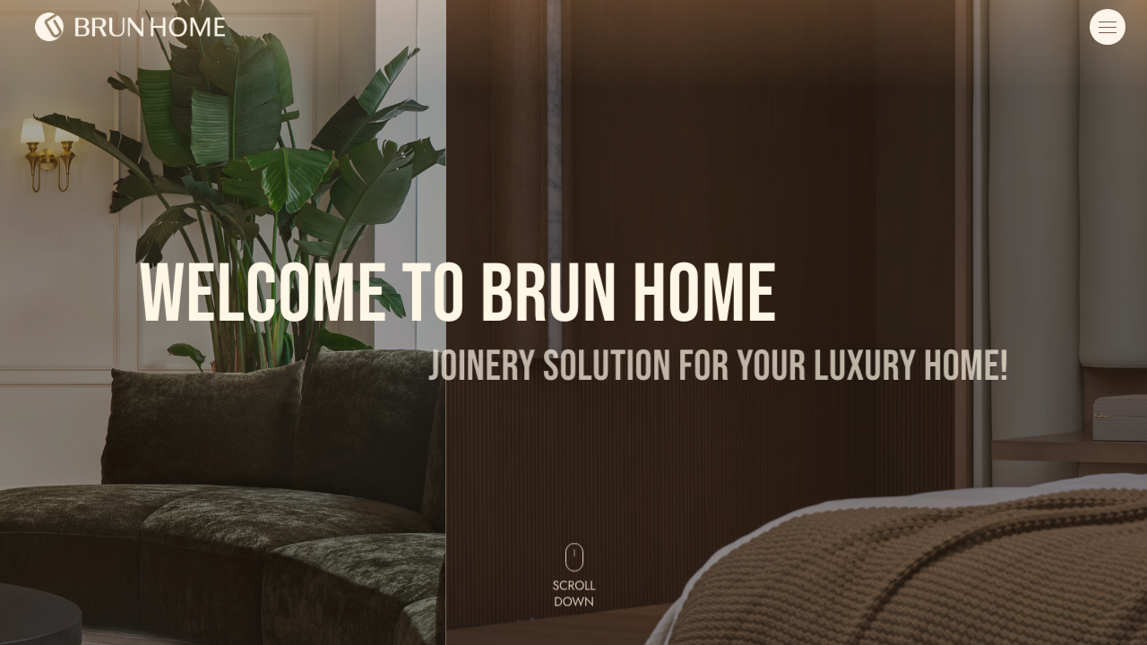 BRUN HOME CO. LTD website preview