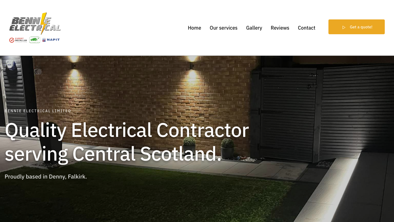 BENNIE ELECTRICAL LIMITED website preview