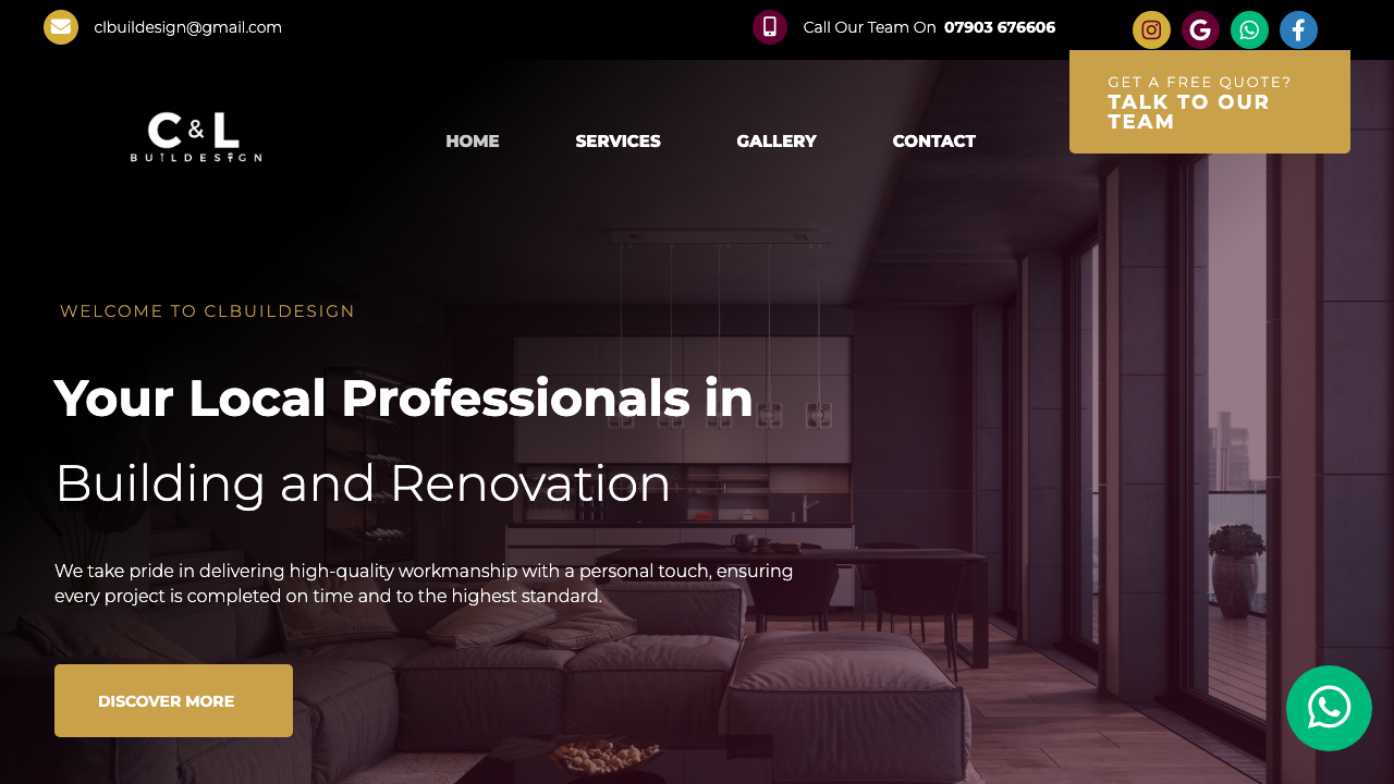 C&L BUILDESIGN LTD website preview