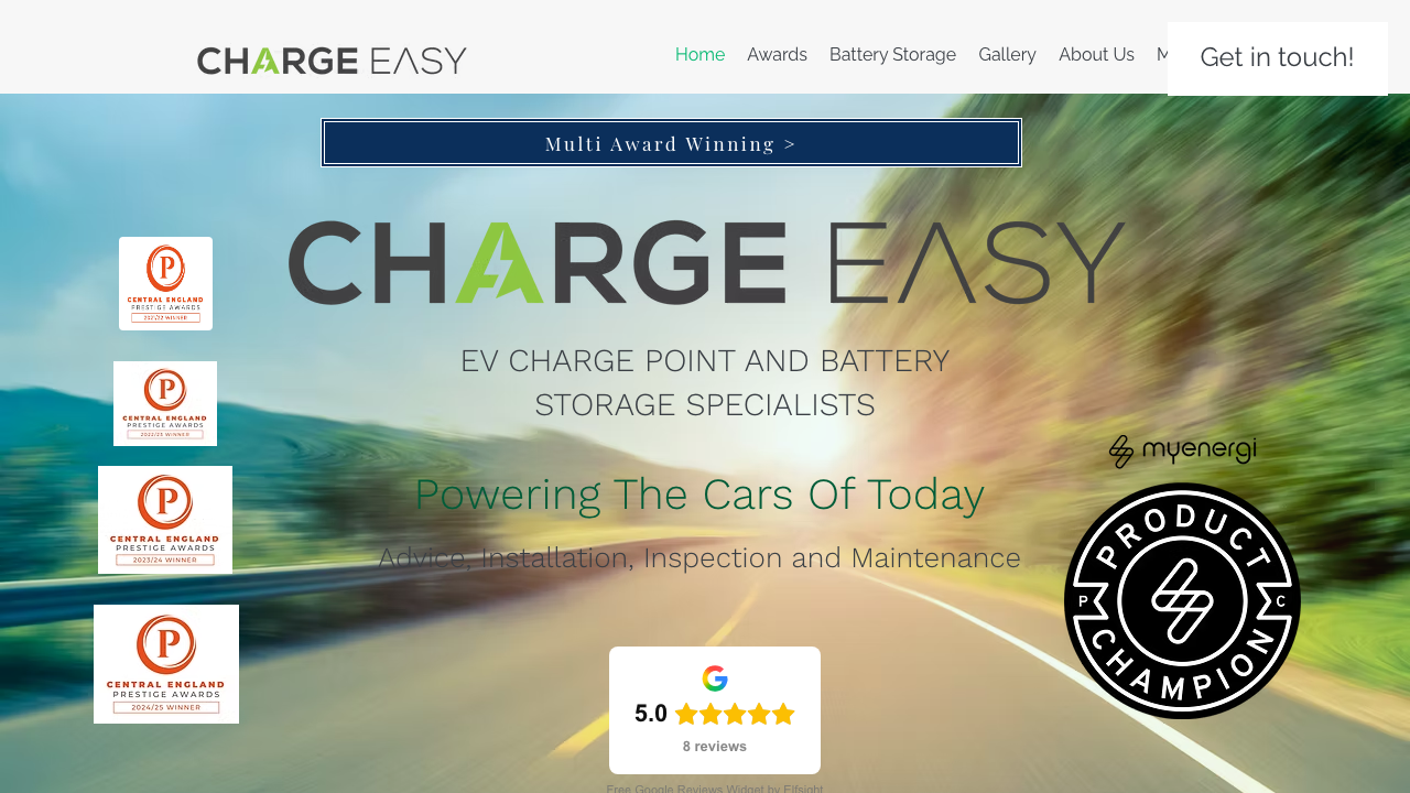 CHARGEEASY LIMITED website preview