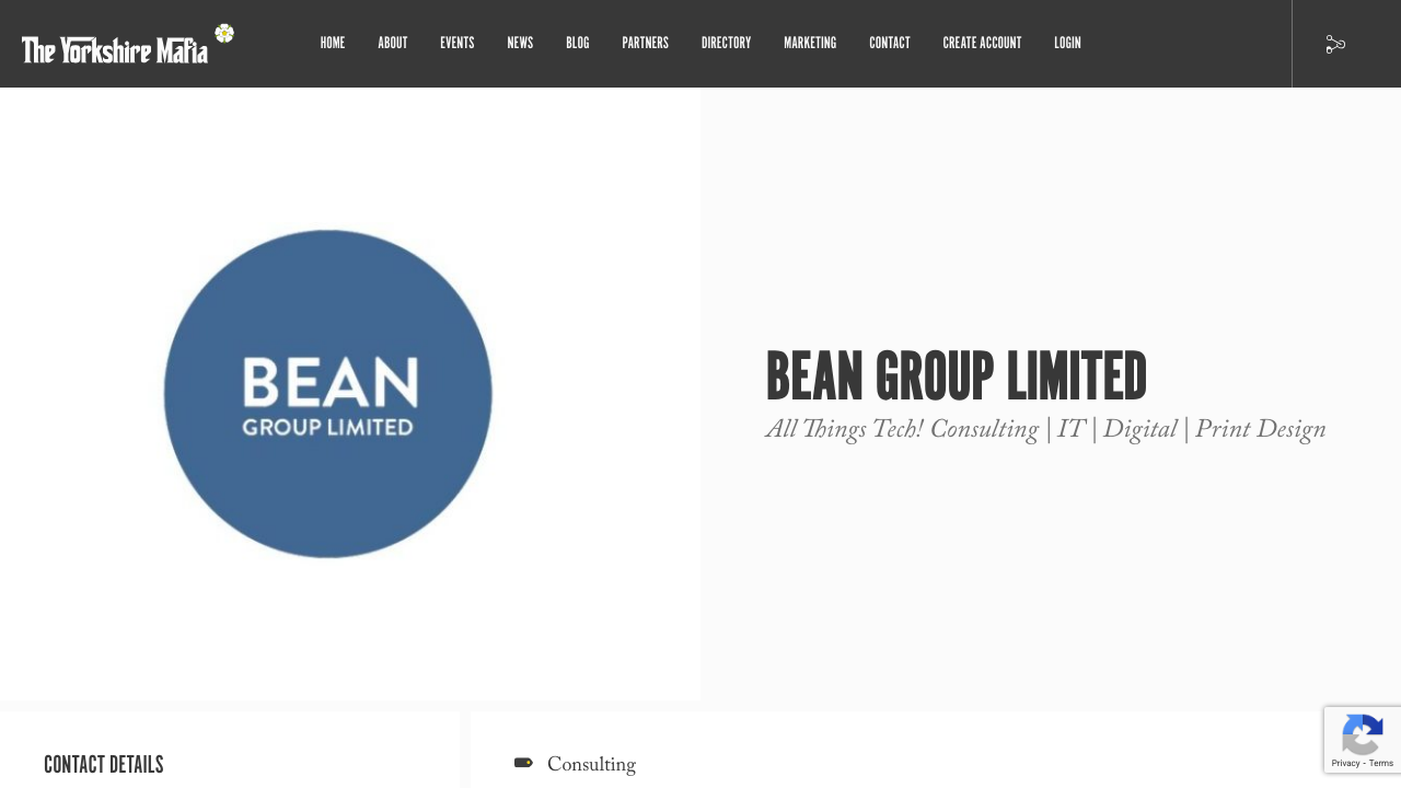 BEAN GROUP LIMITED website preview