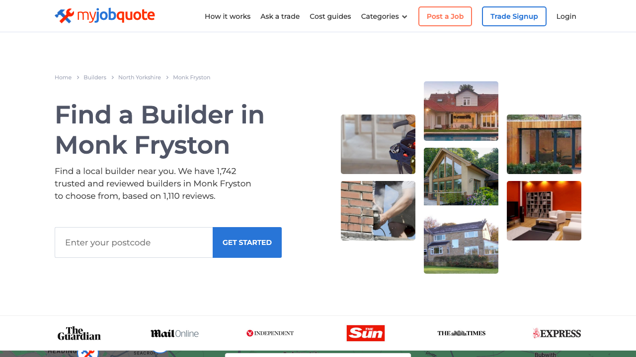 BIG MONK CONSTRUCTION LTD website preview