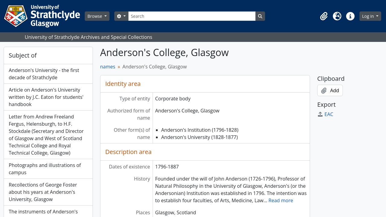ANDERSON SCOTLAND LTD website preview