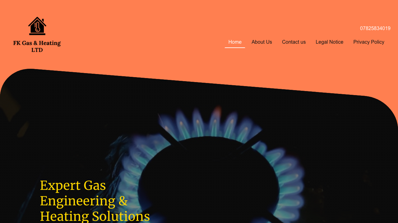 BAKER HEATING SERVICES LTD website preview