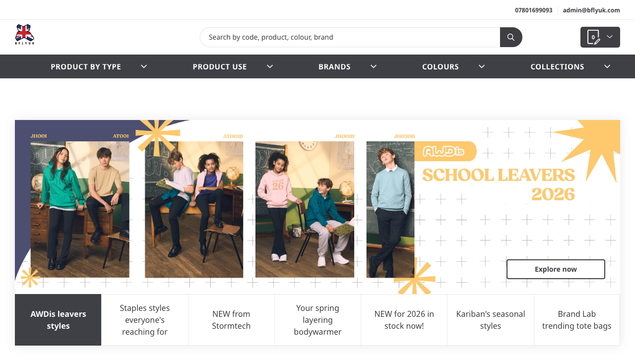 BFLYUK LTD website preview