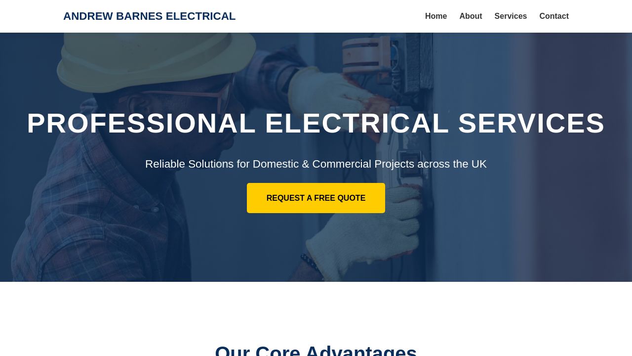 ANDREW BARNES ELECTRICAL LTD website preview