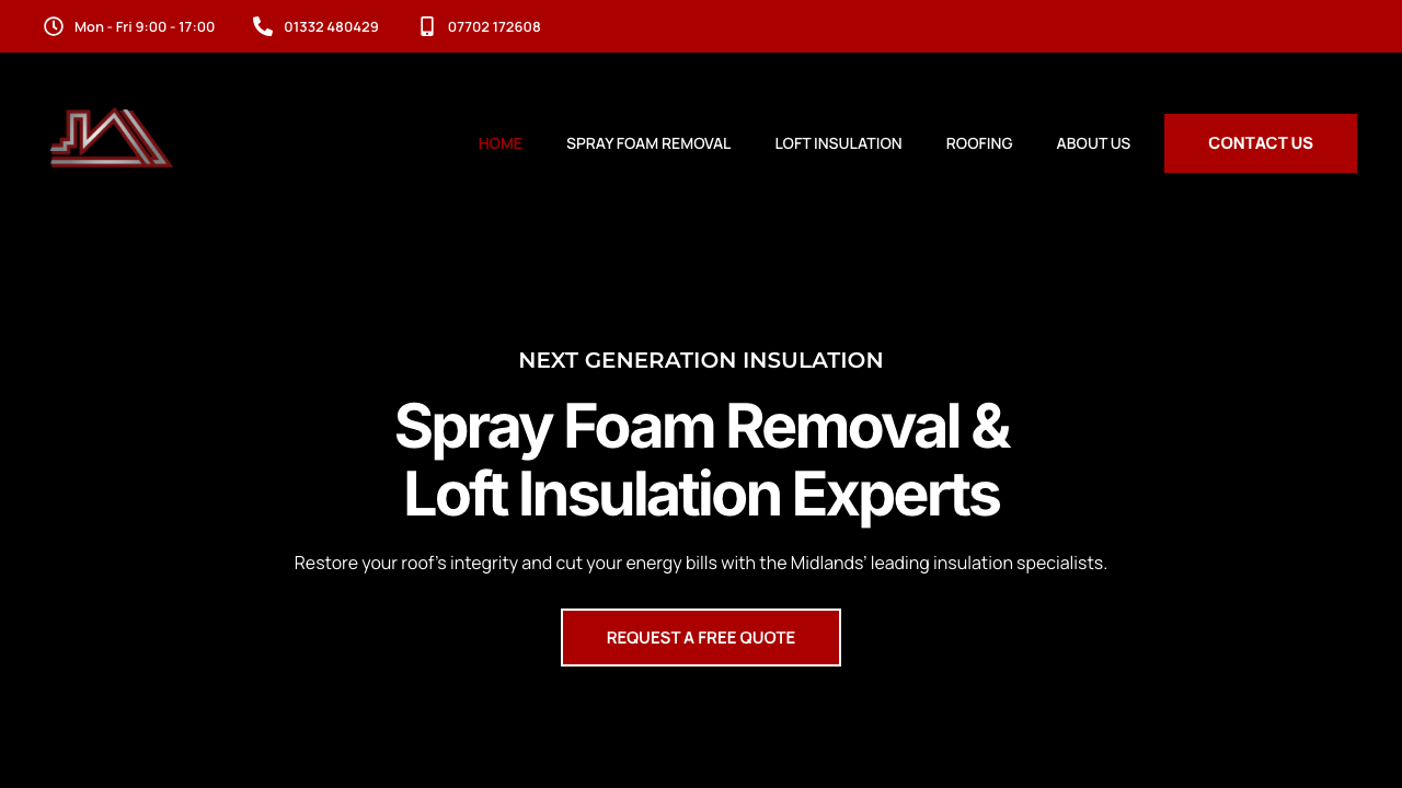 1ST INSULATION LTD website preview