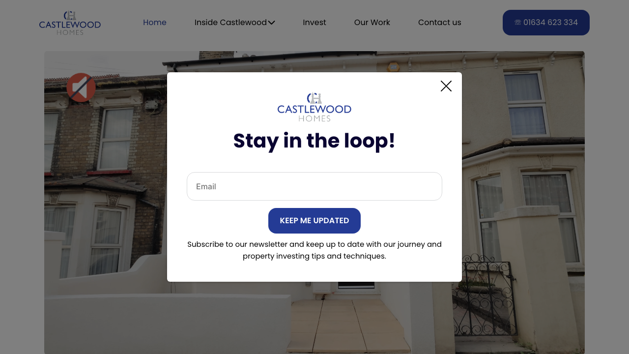 CASTLEWOOD HOMES & DEVELOPMENTS LTD website preview