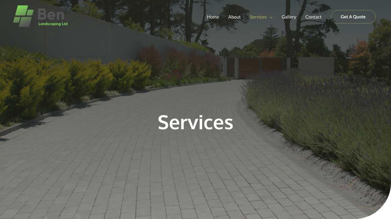 BEN'S PRISTINE GARDENS LTD website preview
