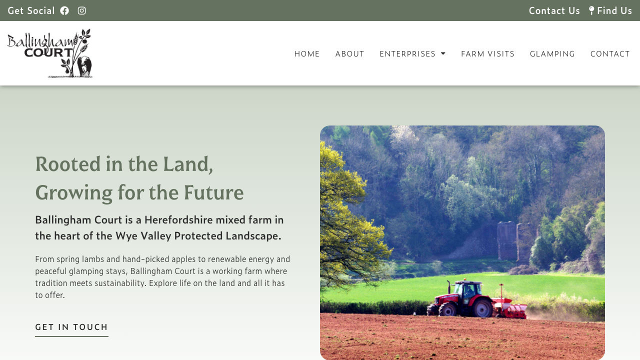 BALLINGHAM COURT LIMITED website preview