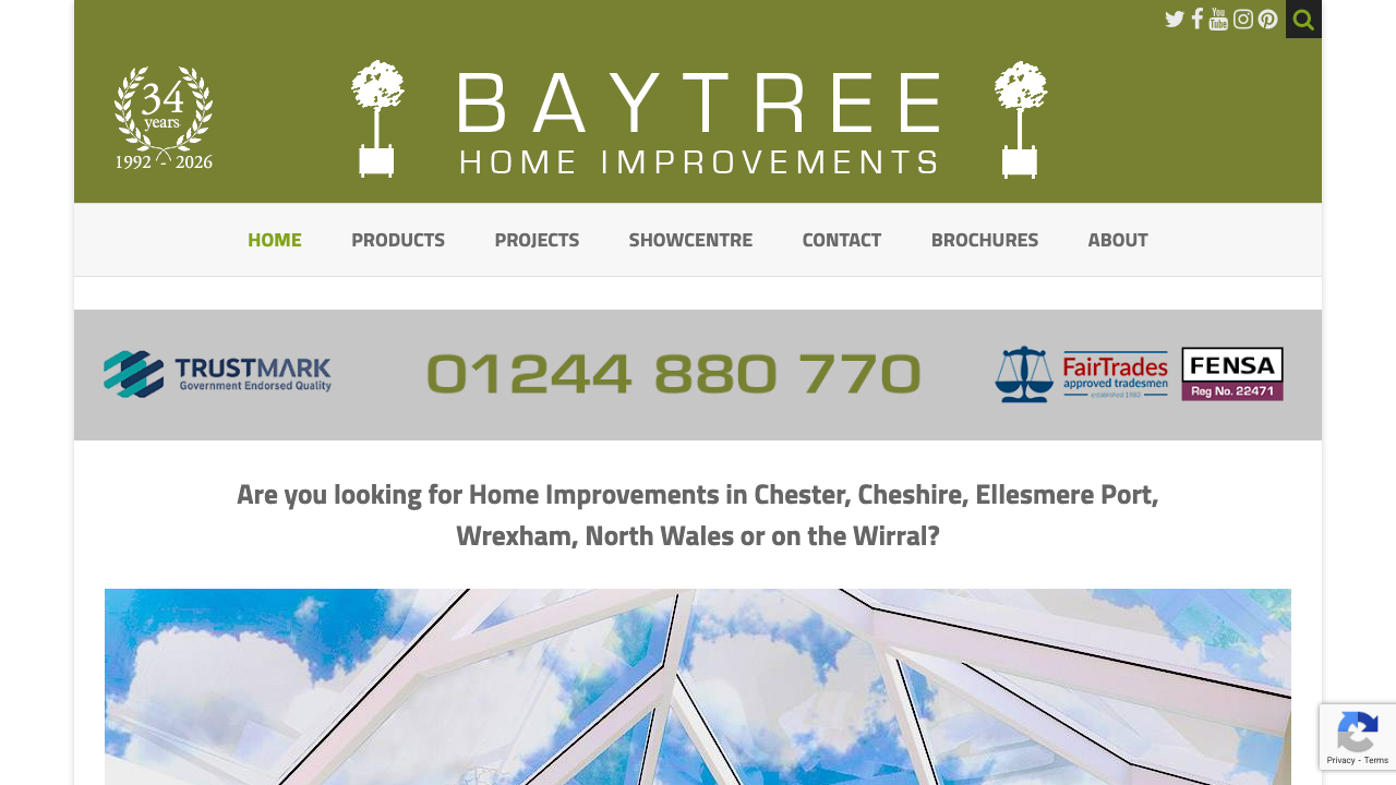 BAYTREE CONSERVATORIES LIMITED website preview