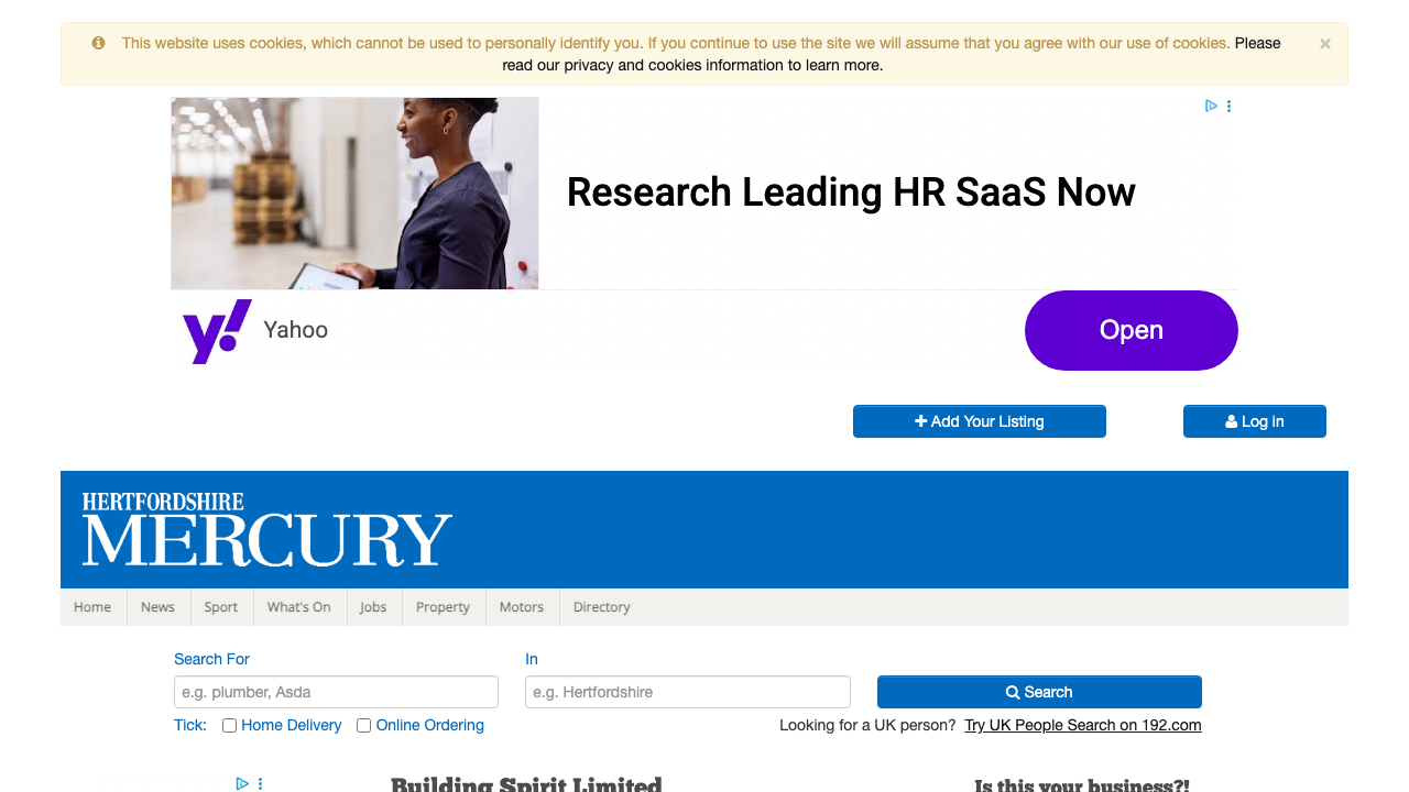 BUILDING SPIRIT LIMITED website preview