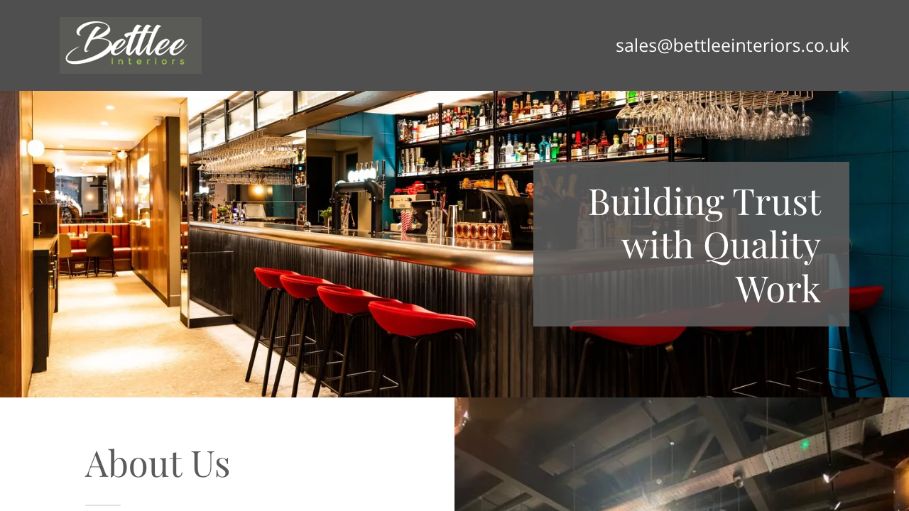 BETTLEE INTERIORS LIMITED website preview