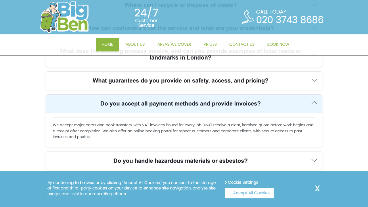 BENJ CONSTRUCTION & WASTE REMOVAL LIMITED website preview