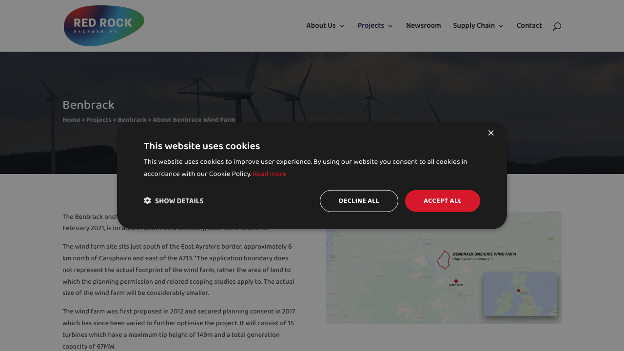 BENBRACK WIND FARM LIMITED website preview
