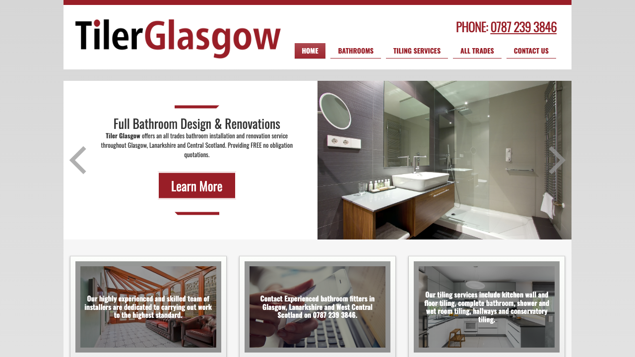 CALLERY TILING LIMITED website preview